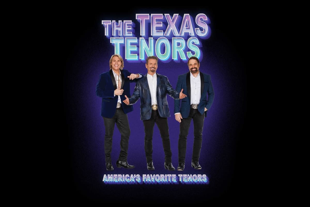 The Texas Tenors performing at Mickey Gilley Grand Shanghai Theatre in Branson