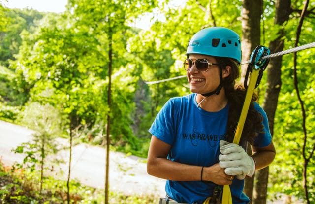 Shepherd of the Hills Zipline Canopy Tours in Branson, Missouri
