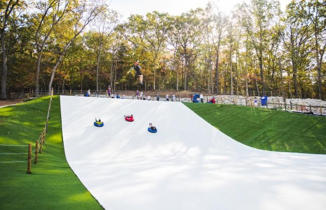 Snowflex Tubing Park at Wolfe Mountain in Branson, Missouri