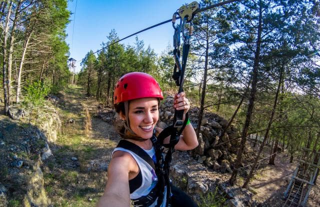 Ozarks Explorer Zipline Canopy Tour at Wolfe Mountain in Branson, Missouri