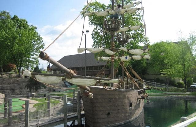 Pirate's Cove Adventure Golf in Branson, Missouri
