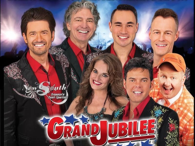 Mountain Ruckus performing high-energy mountain music in Branson Missouri